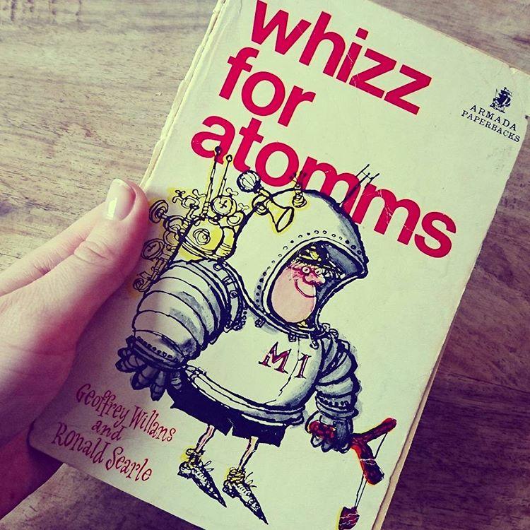 amberillustrati's tweet photo. Thanks @DanielDuncan! Whizz for atoms by Willians & Searle has gotta be #myinheritancebooks -hilarious characters & childlike consciousness! https://t.co/dQL0ZyJMWe