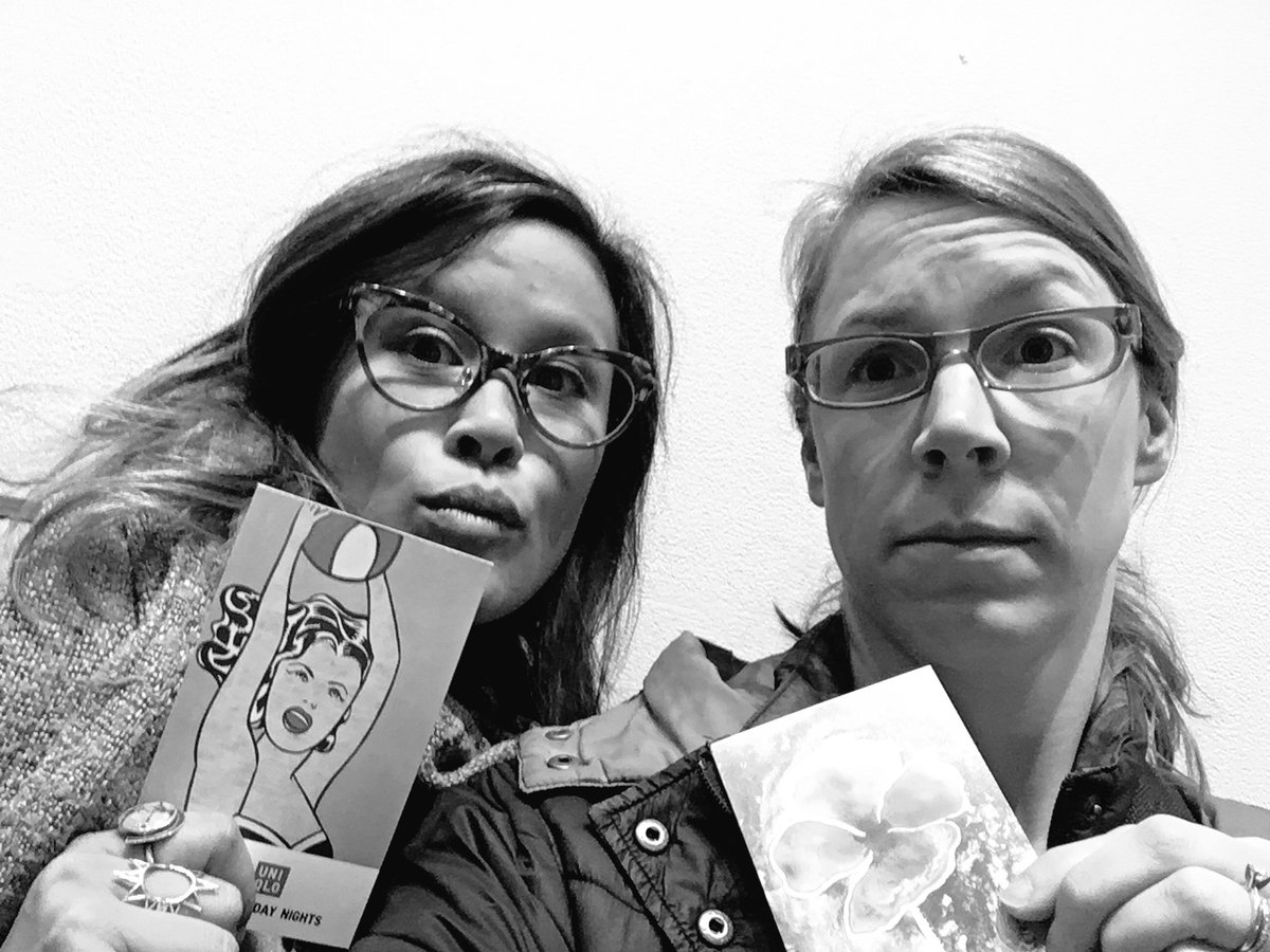 NNHSart's tweet photo. Today, @anna_kraftson & @jataylorart present their @NEF203 funded #interactivegallery to the nation in NYC! #teachersteachteachers https://t.co/M7hzBI9jkW