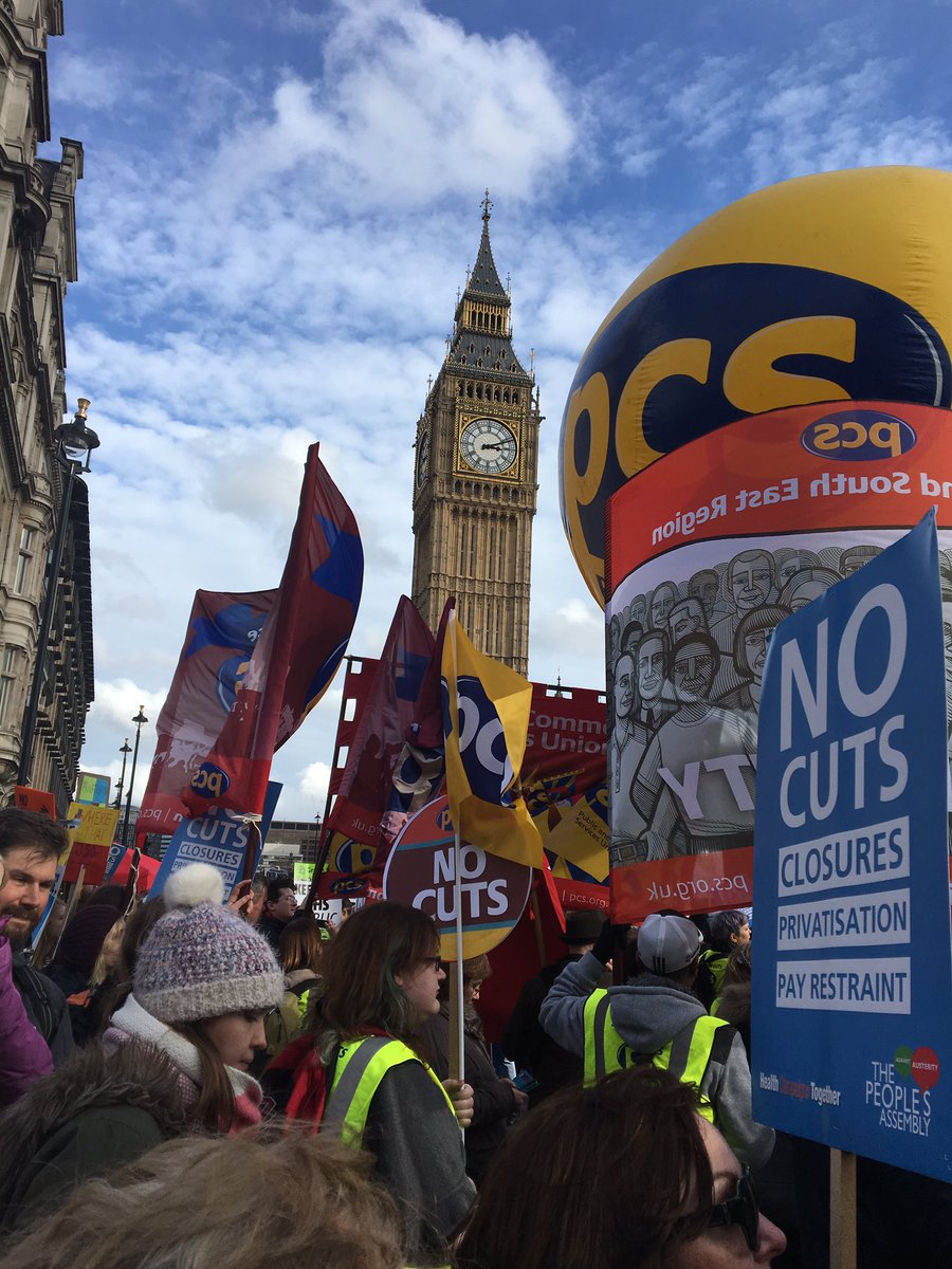 orange_madbird's tweet photo. #NHSMarch #OurNHS #SaveOurNHS proud to be marching in London today #psychologistsagainstausterity https://t.co/3hPZDexAjY