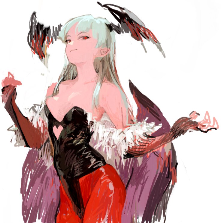 モリガン・アーンスランド 「なんだかモリガン 」|８９３９のイラスト