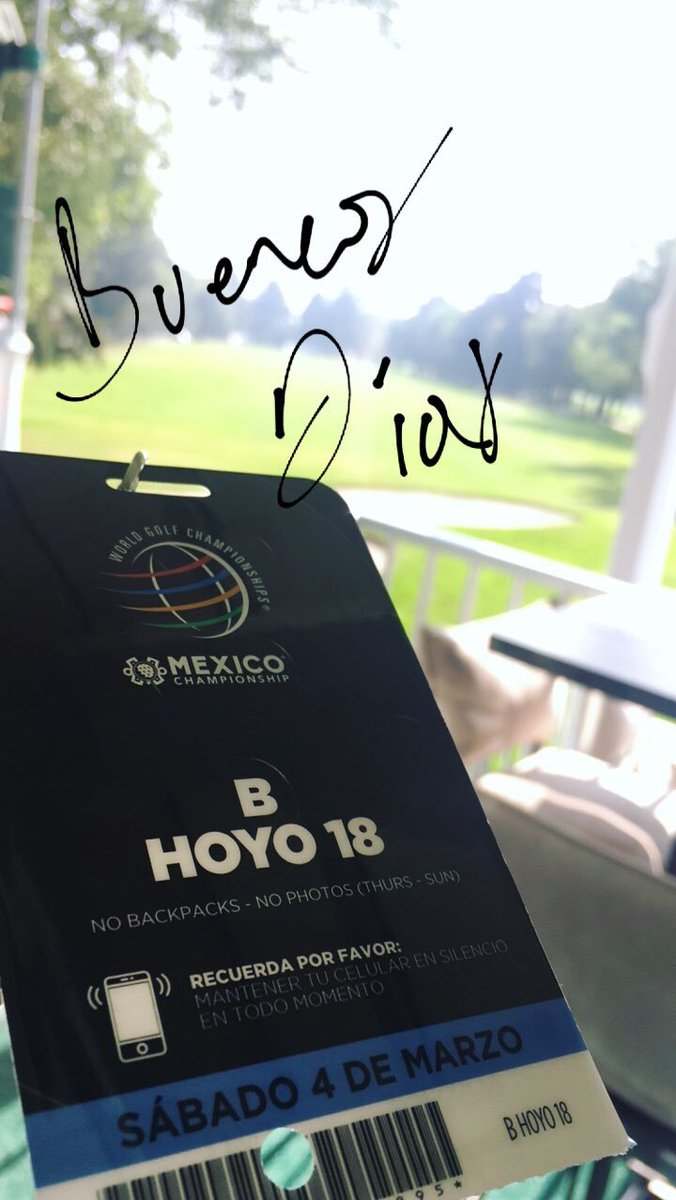 shalomrojas72's tweet photo. Buenos días desde el Hoyo 18 del @WGCMexico #TheRolexWay https://t.co/jju6l3VLeI