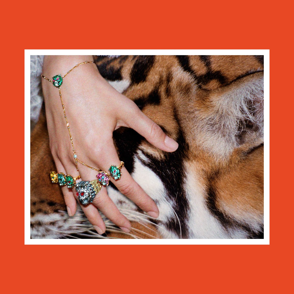 GUCCI LE MARCHE DES MERVEILLES BRACELET IN YELLOW GOLD WITH DIAMOND AND  GREEN JADE | Blondi Gioielli