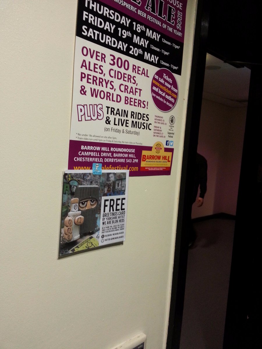 weareblokheds's tweet photo. #Freeartdrop by @weareblokheds #Magna #RothBeerFest #Graffiti Hed card https://t.co/yc2w0khGUB