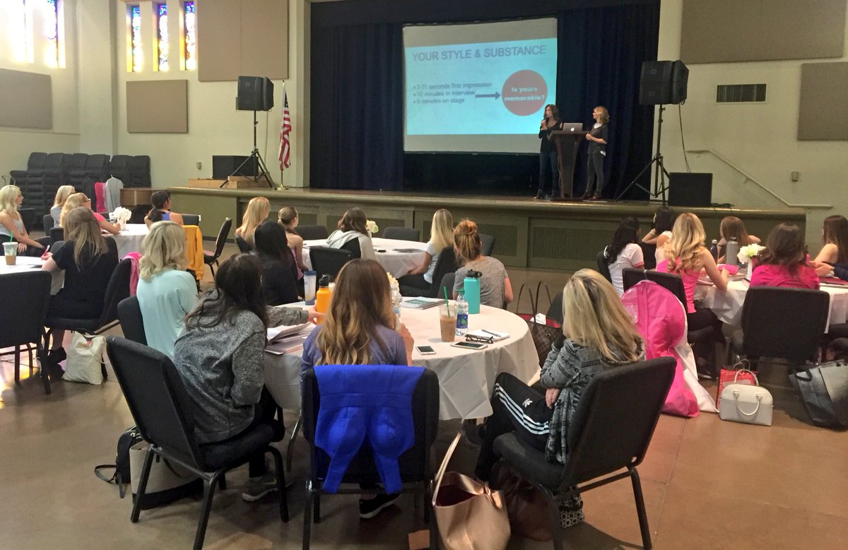 MissAmericaAZ's tweet photo. Kicking off #MAOCrashCourse & a day full of learning about substance, style & success!! #MissAZ2017 #MissArizona https://t.co/uMLTmIGGL1
