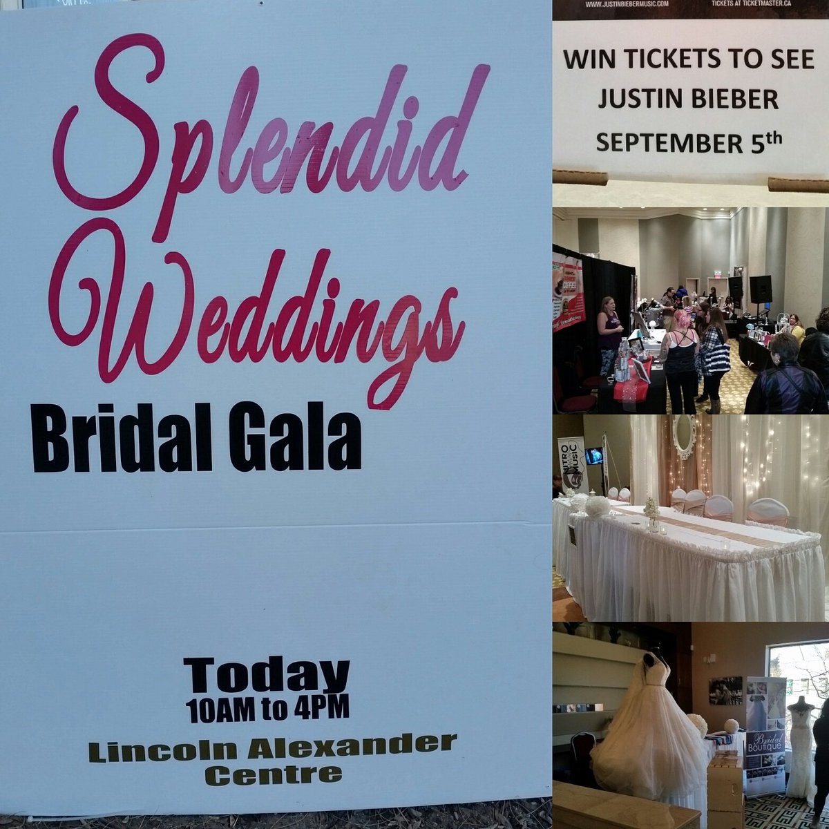 Energy953Radio's tweet photo. The Fresh Street Team are at the Splendid Weddings Bridal Gala at Lincoln Alexander Centre in downtown #Hamilton  #HamOnt #BridalGala https://t.co/NgmlwrivaT