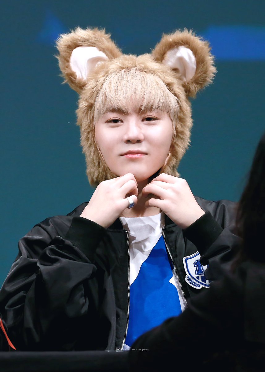 boo_bit0116's tweet photo. 보고싶은 승관시❤️ 🐻?🦁?🐶? #승관 #세븐틴 #seungkwan https://t.co/WxMADfITOE