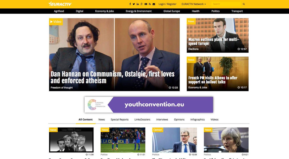 Find European Youth Convention @EYC2017 on <a href="/Euractiv/">Euractiv</a>. Thanks for support ! 😚🤓 #FixEU