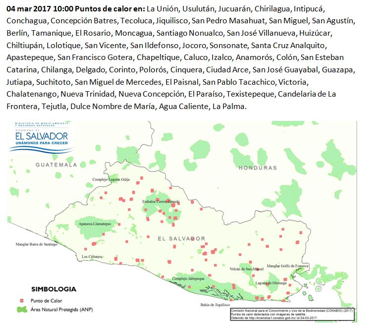 #ClimaSV
Puntos de calor en esta mañana de sábado.

Gracias a <a href="/MARN_Oficial_SV/">Romeu Perez</a>