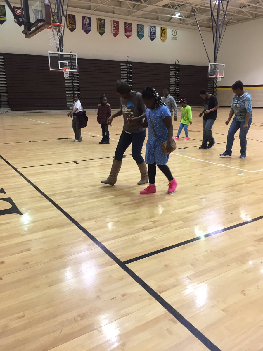 Kids are getting drumming and dancing lesson while adults attend Parent University <a href="/CLEMetroSchools/">Cleveland Metropolitan School District</a> <a href="/scarabnation/">East Tech</a> @CleveTA