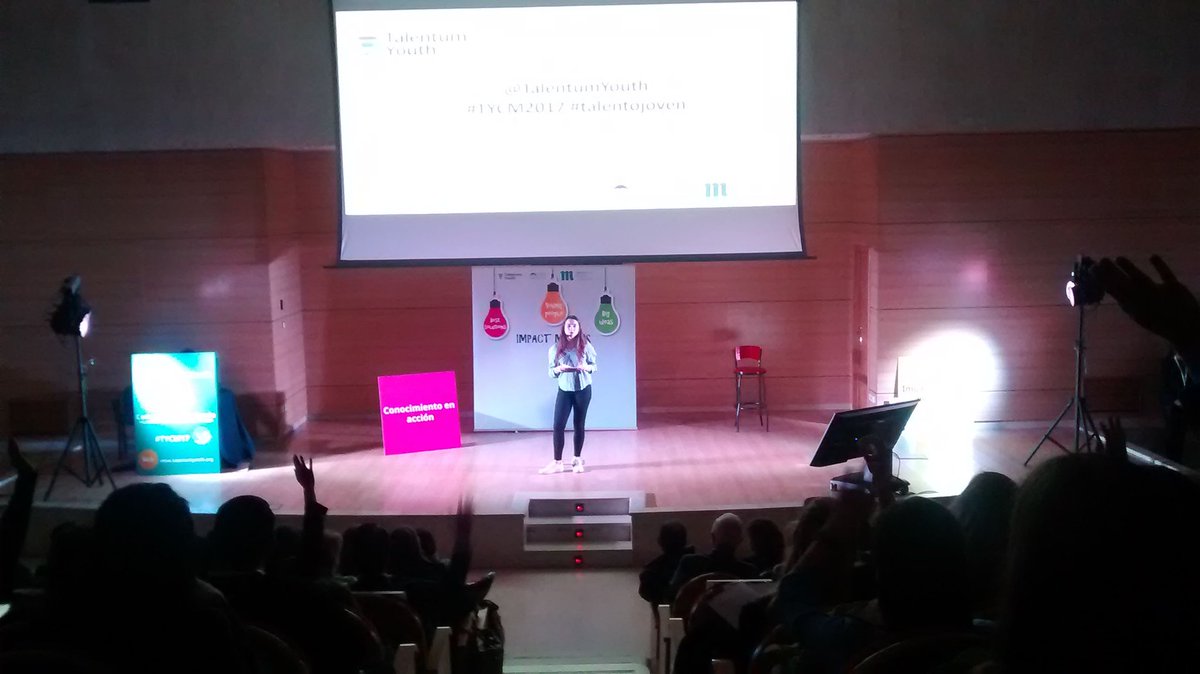 clara_hevia's tweet photo. Seguimos vibrando con @TalentumYouth , menuda generación está naciendo: pasión, creatividad y ganas de comerse el mundo 🌍 #TYCM17 Bravo! https://t.co/1zZPLg6KPu