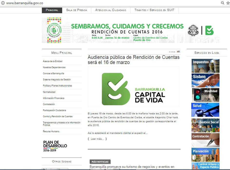 AlejandroChar's tweet image. Me sumo a #OpenDataDay2017 porque en Barranquilla garantizamos derecho a la información pública con #DatosAbiertos y participación ciudadana