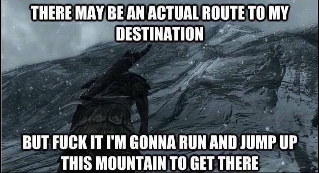 TheLandofGaming's tweet photo. We've all done it admit it #EveryRPG #Skyrim #Oblivion #Gamer4Life https://t.co/YXF4dOtPem