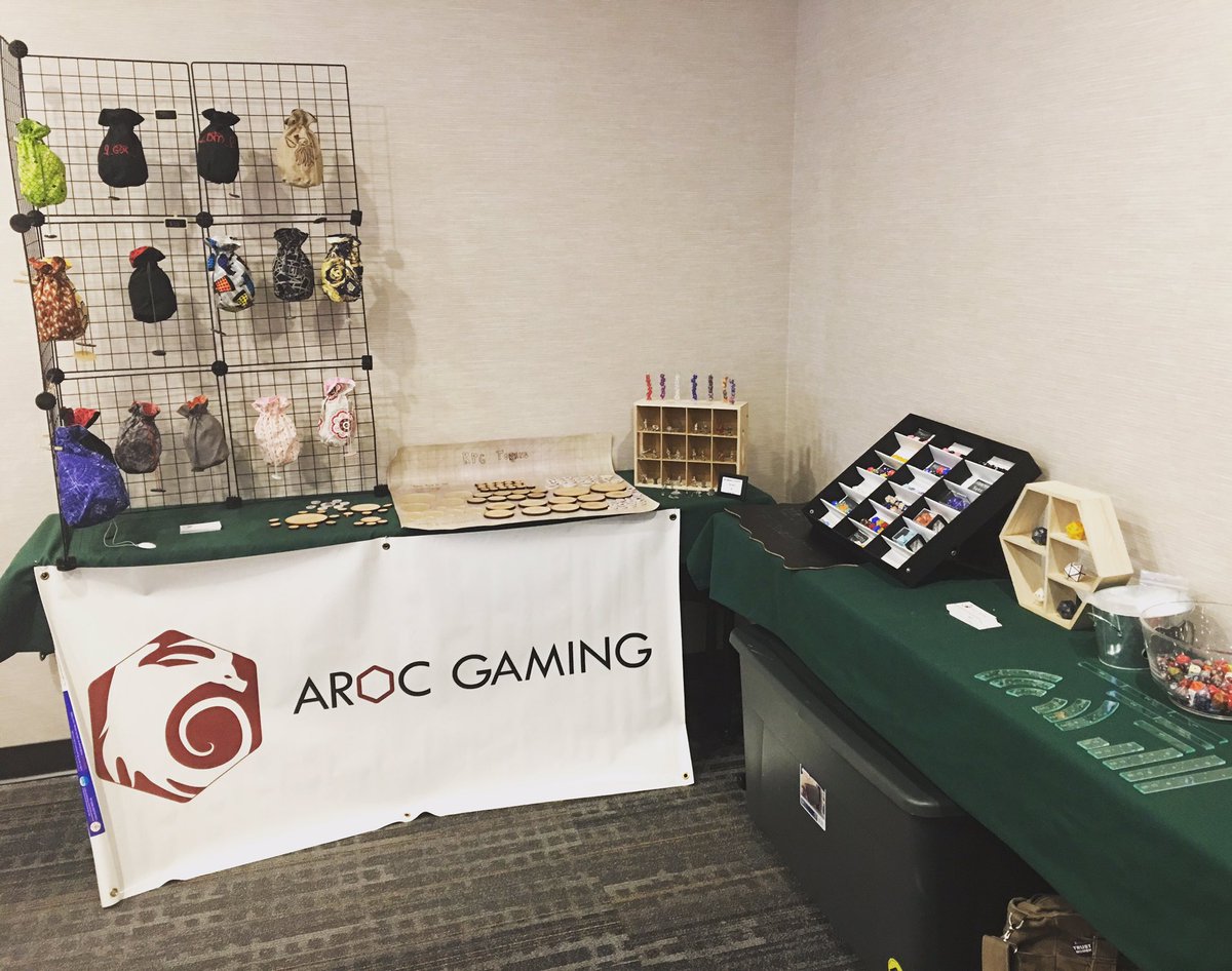 ArocGaming's tweet photo. Ready for another awesome #gadcon! @jestergamesmd https://t.co/17H1BhlHak