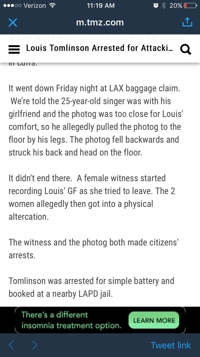 @louisisolo this is what tmz said but idk how credible it is