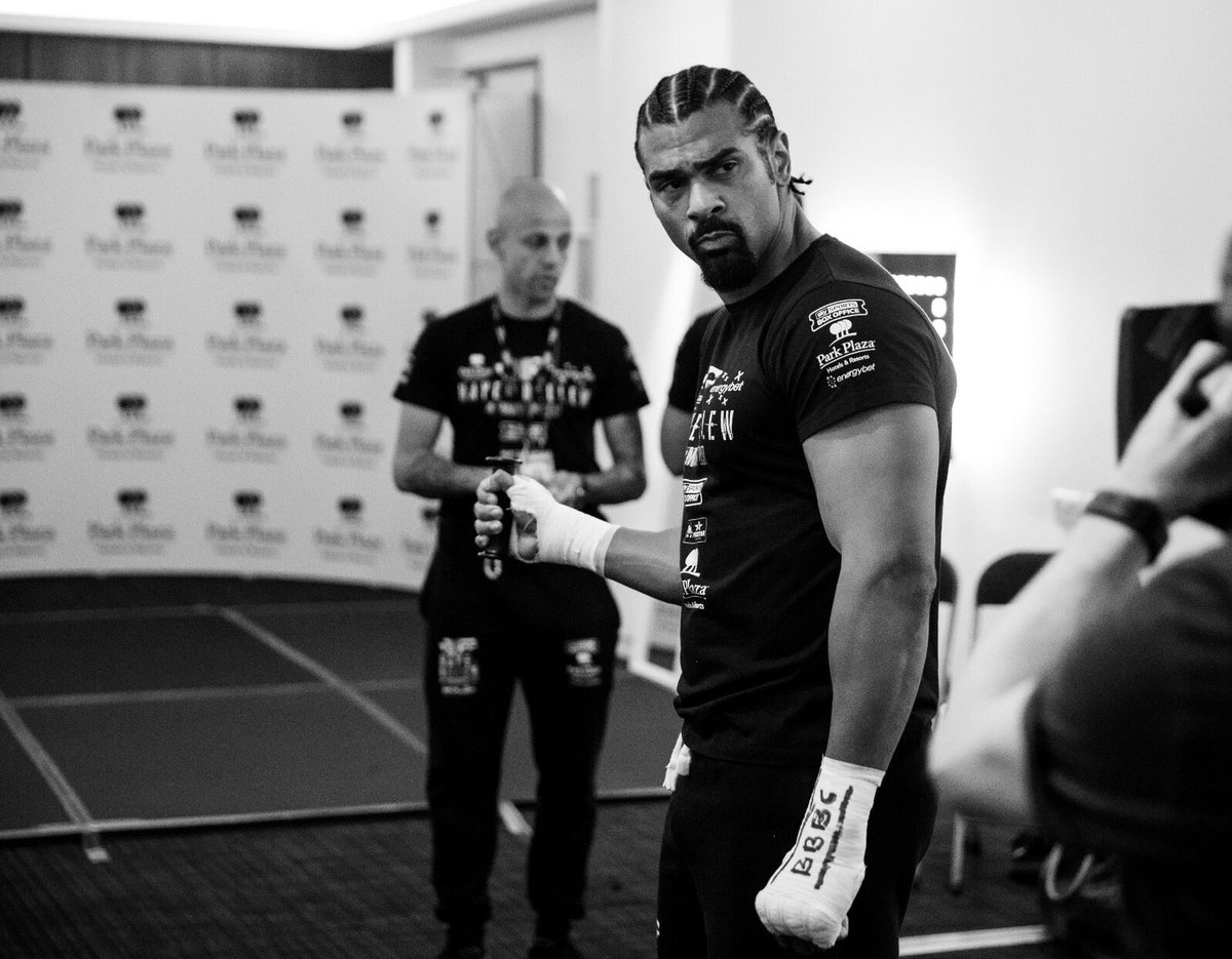 davidhaye's tweet photo. It's almost time, the fight everyone wanted! #HayeBellew Do NOT miss this Live on Sky Box Office, book your seat https://t.co/mWiJV73woW https://t.co/ArhdT1bv2X
