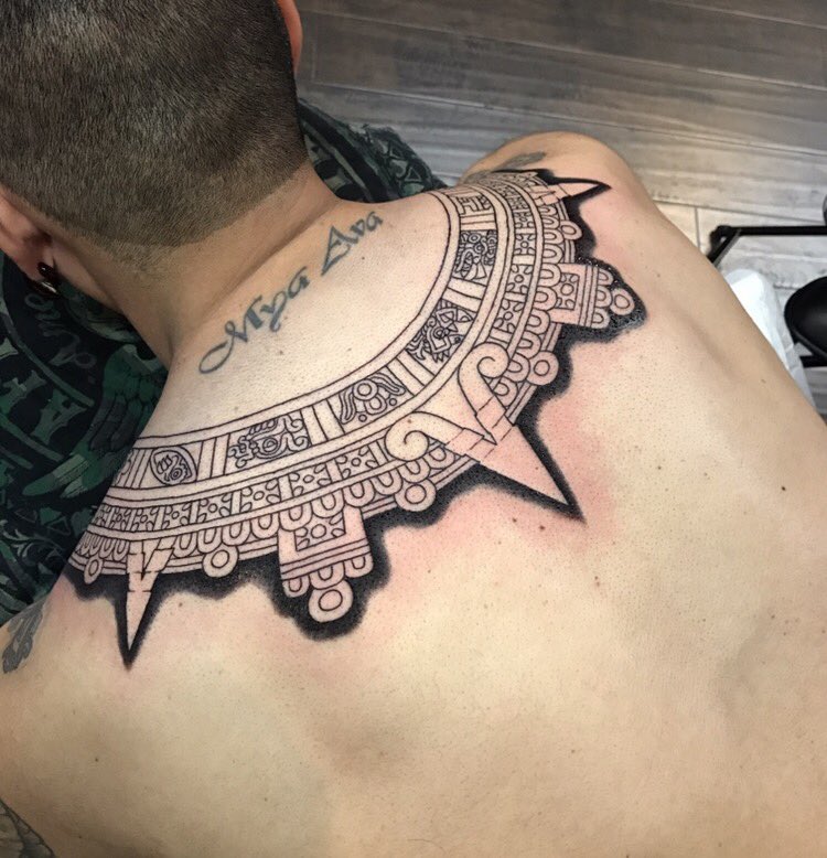 Top 74+ mayan neck tattoos latest in.eteachers