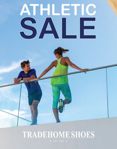 ApacheMall's tweet photo. Athletic styles on sale at Tradehome Shoes! Save on all the best brands and styles for the entire family! https://t.co/ugGJibgJyM