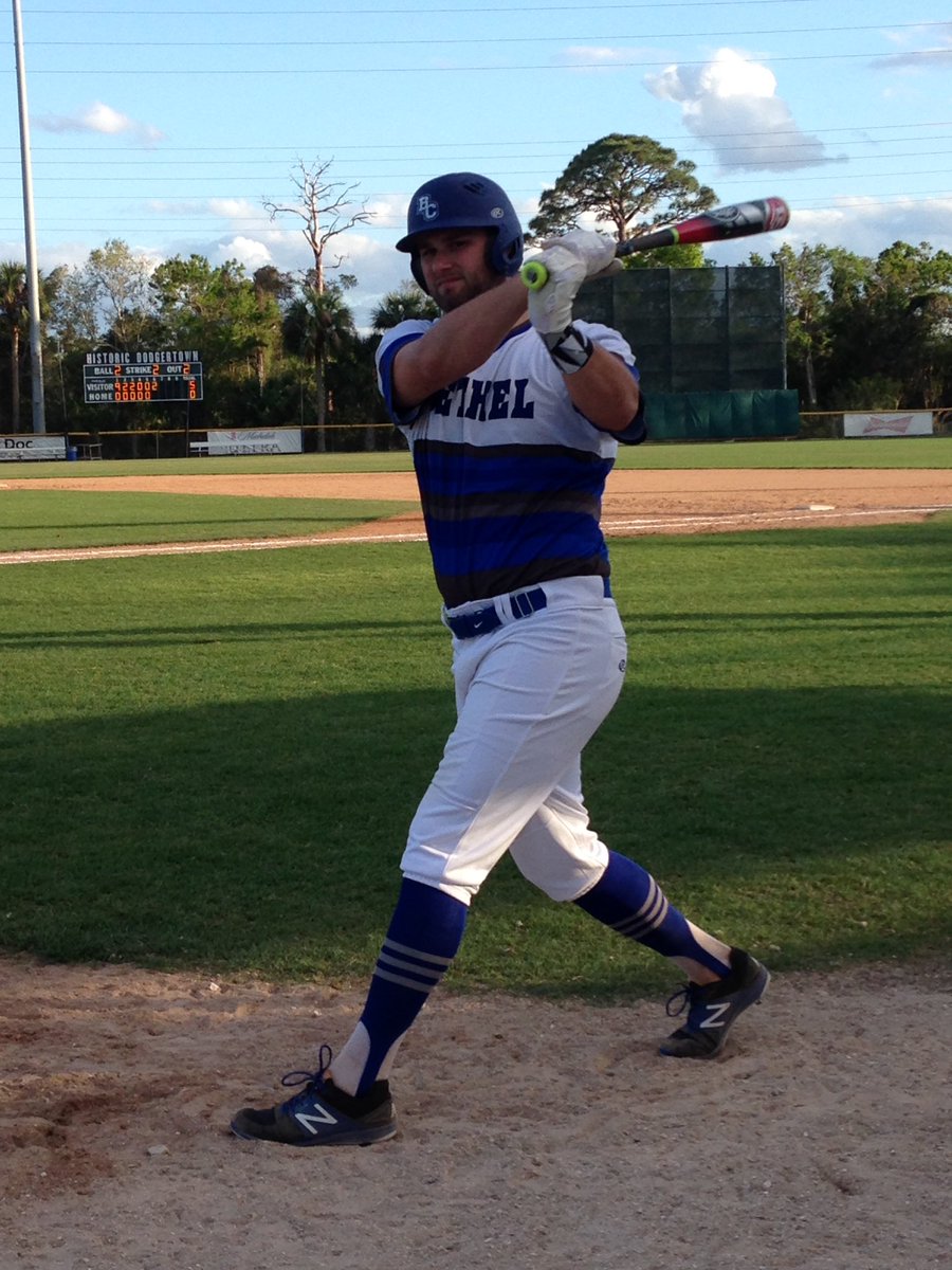 BUPilotsBB's tweet photo. Game 2 update: top of the 6th. Bethel 15 Lawrence Tech 0. Bobeck 5 innings pitched. Boshaw now in relief. #pulledwithanono https://t.co/DuxQVYR0m7
