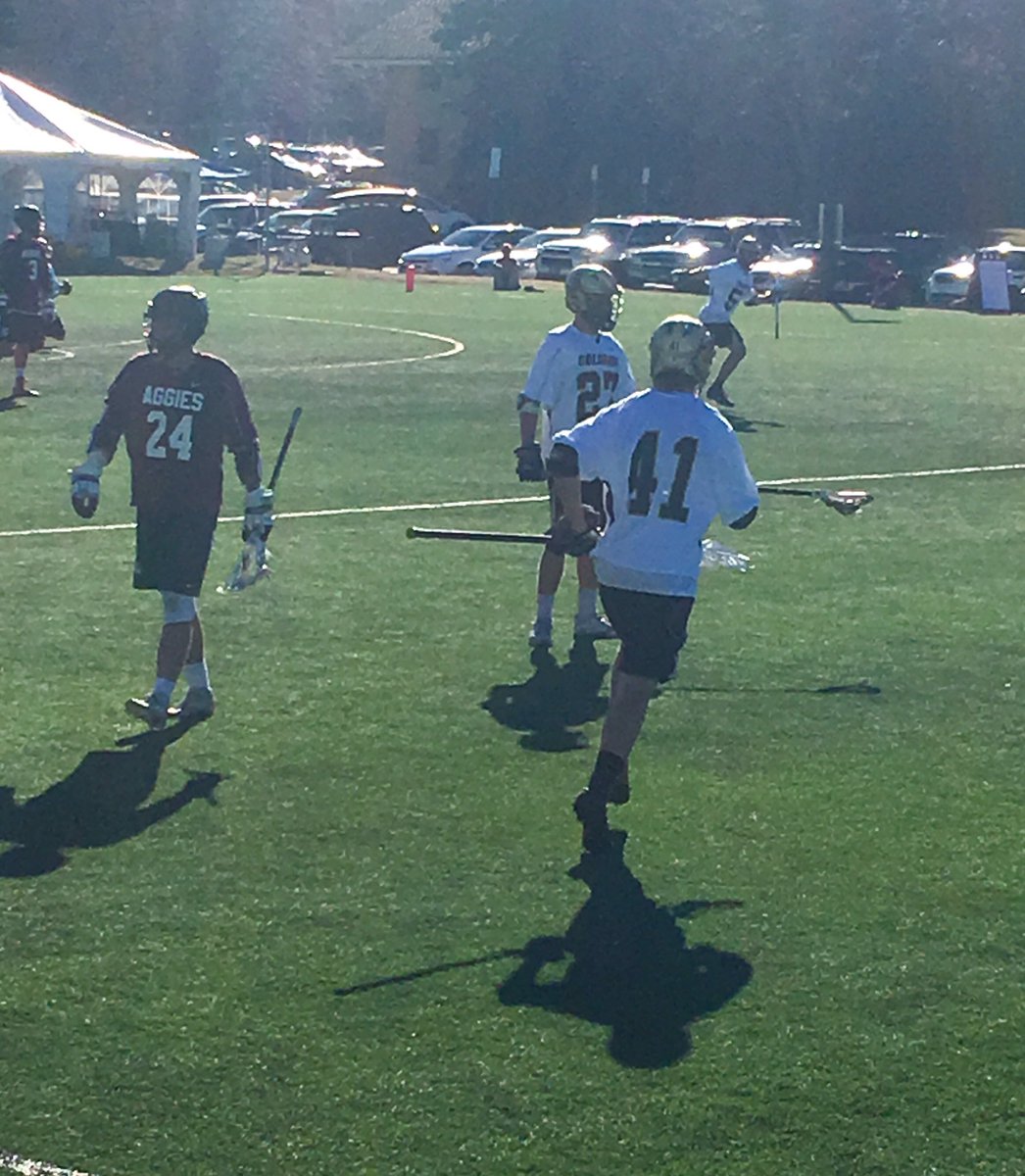 Cleveland McCarty steps in for the Buffs.