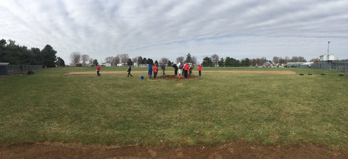 EastClintonAD's tweet photo. "If you build it, they will come." The baseball field is coming along nicely! @ECLocal #ECHSBaseball https://t.co/AiYOuYnOFD