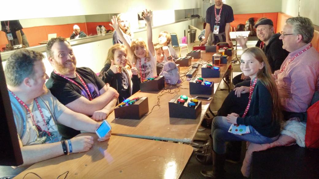 lisa_mather's tweet photo. Team #amysquared loved the Trivial Pi-suit game at #PiParty earlier. Thx to @fortyfourMu @ukscone @PeteLomasPi for all their efforts :) https://t.co/La9TqzXBWD