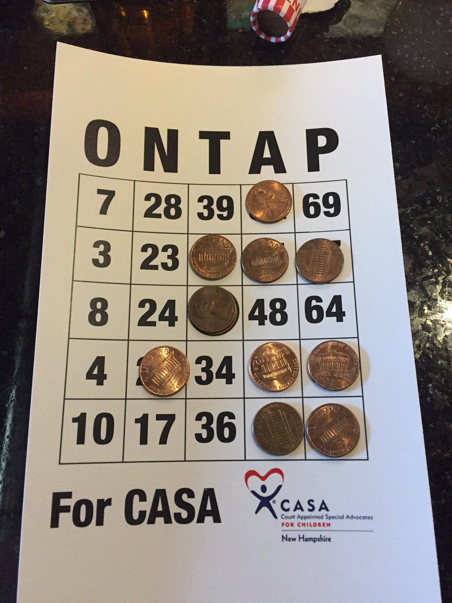 2Beerguys's tweet photo. It's bingo time - outside box at #netaphouse @casanh #nhbeer #nhdist #notwinning @ShipyardBrewing https://t.co/jP0njCLTI8