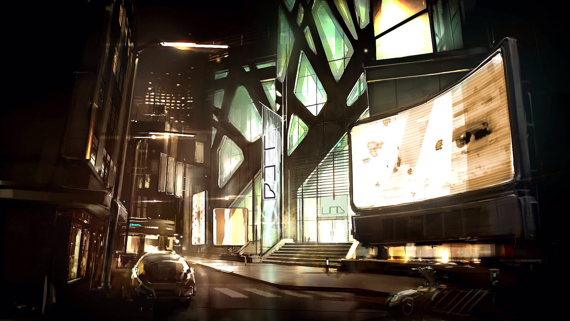 Deus ex Human Revolution город