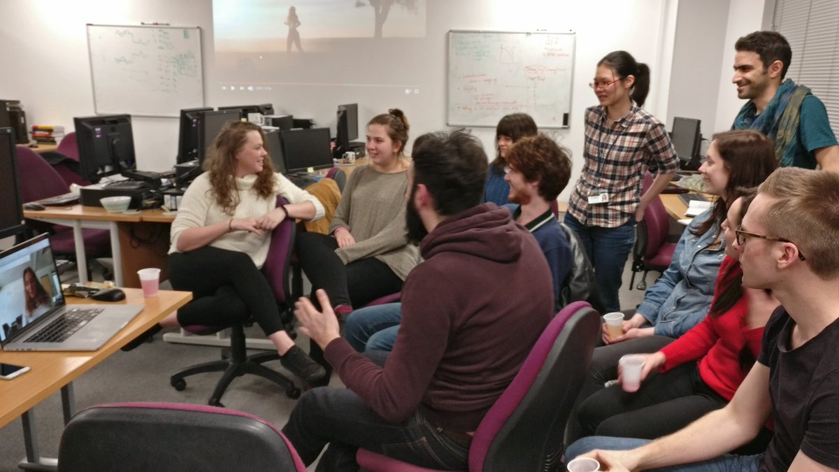 tkarap's tweet photo. It's all about connectivity! Skype call with @vdcalhoun lab @zzzennigan @dvatan #brainhackyork #bhg17 @brainhackorg @UOY_YNiC https://t.co/kybTN5LHU6