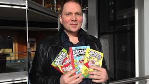  wants to wish a Happy Birthday to children\s author Dav Pilkey.  