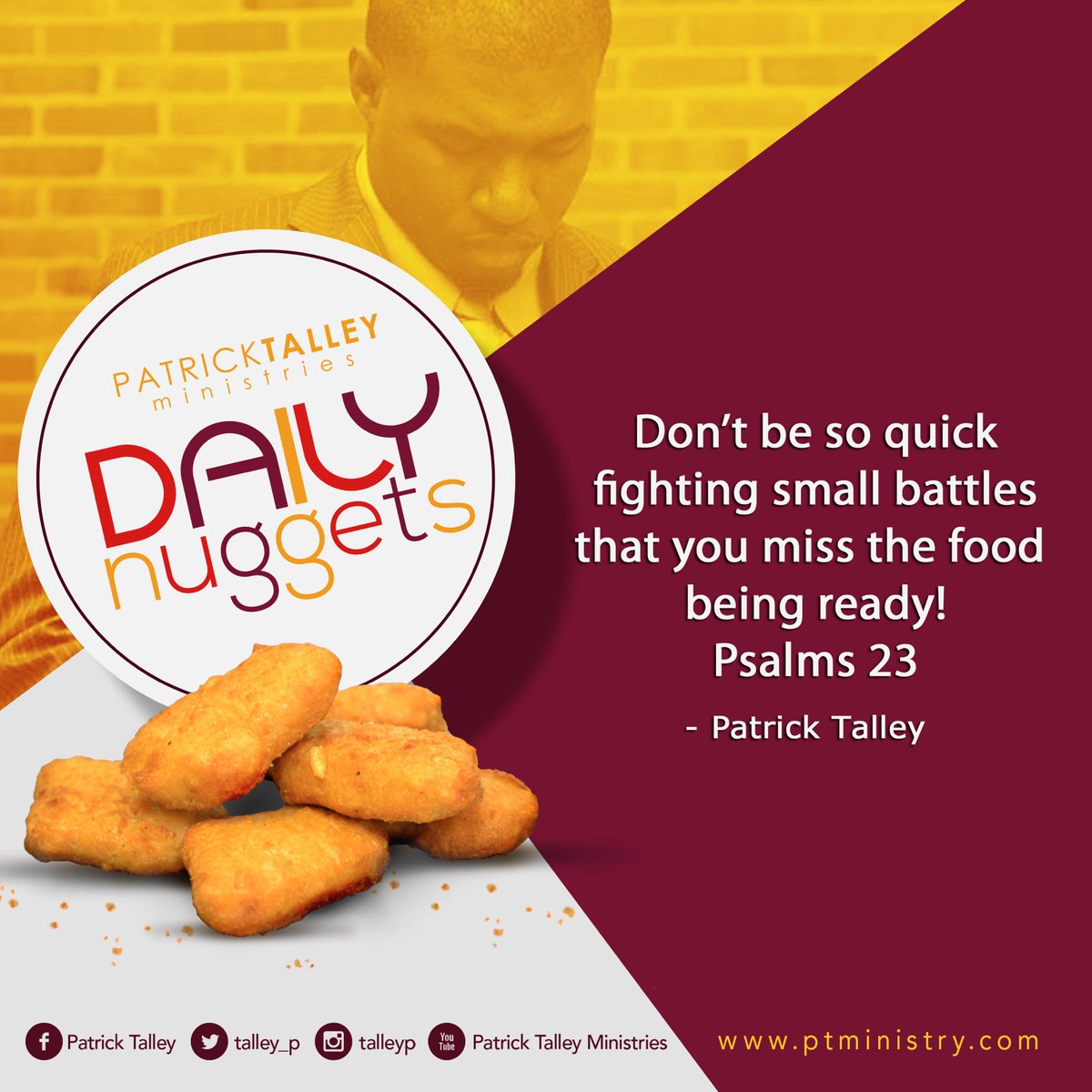 talley_p's tweet photo. Food for thought #motivation #inspirationalquotes #ptministry https://t.co/4L9CBbUYkI