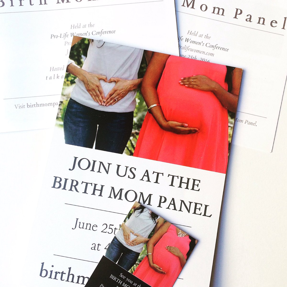 JettCallie's tweet photo. Getting prepped for this years Birth Mom Panel at the Pro-Life Women's Conference @prolifewomensconference🌸 https://t.co/yZNpc1MMRd