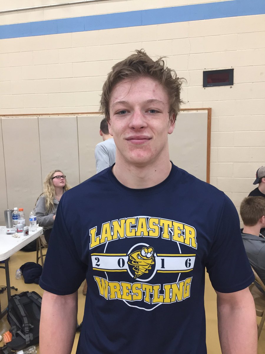 twil2323's tweet photo. Lancaster's Stephen DeLuse just qualified for a Division I State wrestling meet at 195 weight class. #eghss https://t.co/dCD1Ahgwzx