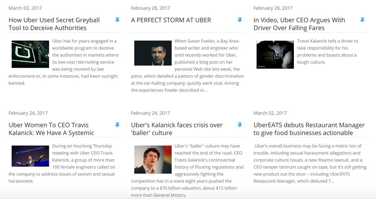 #uber. The good and the bad. craft.co/uber