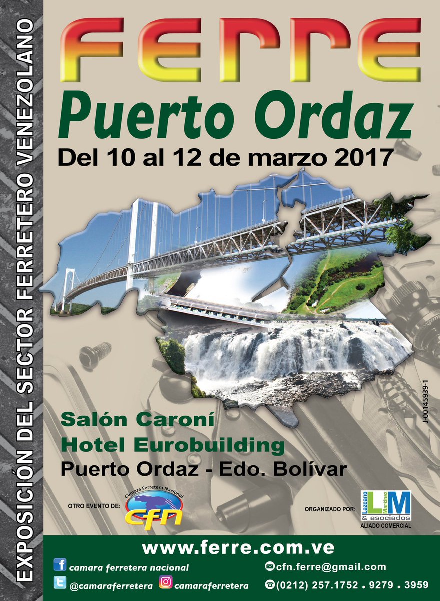 Diproca_vzla's tweet photo. Presentes en Ferre Puerto Ordaz 2017 https://t.co/QPVJNxJMow