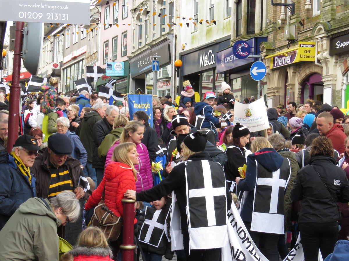 Keskerdh #GoelPeran Resrudh #Kernow #Kernewek
#StPiransDay -1
#GwynnHaDu