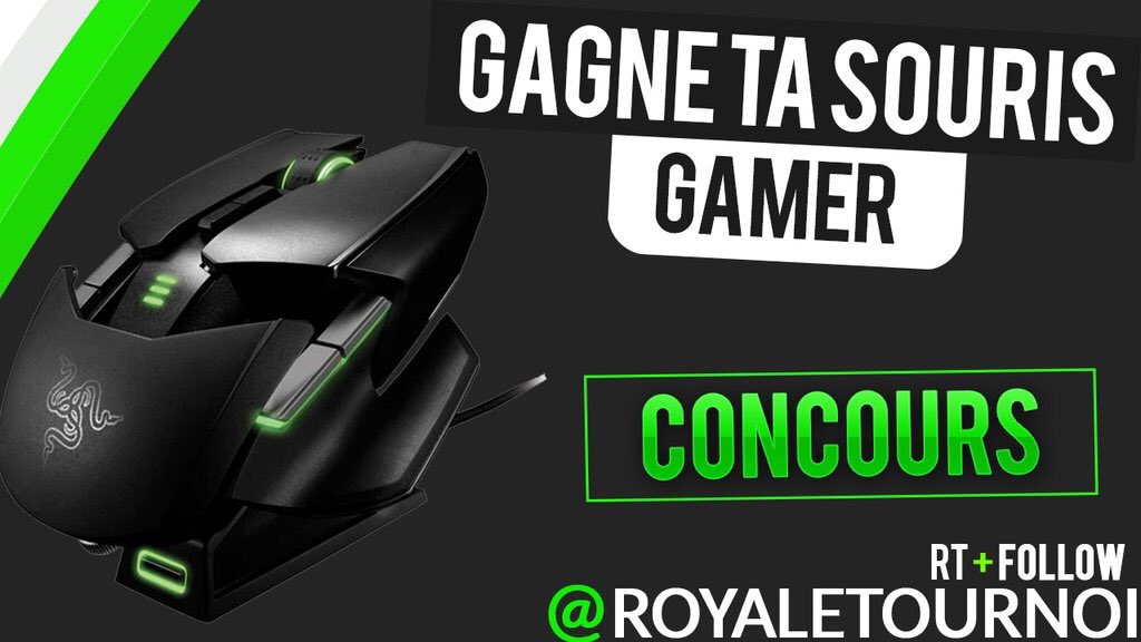 RoyaleTournoi's tweet photo. #Concours 8K

Gagne ta souris gamer

#RT + #Follow
✔️@RoyaleTournoi 
✔️@Frozentill 
✔️@petit__ourson 

Tirage 900RT 🍀 https://t.co/foUAoik42N