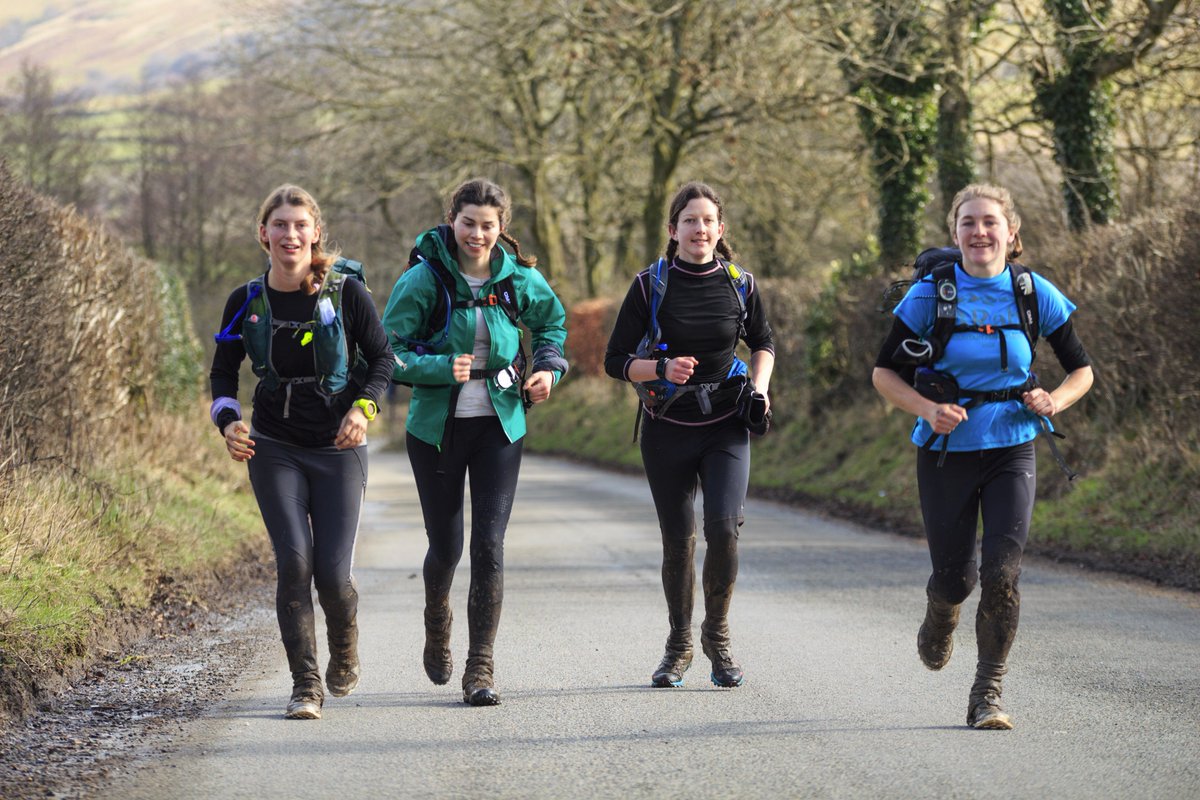 Awesome at night the #highpeakmarathon here we are before and (very nearly) after - 43 miles and 12hrs45 later! Loved it!