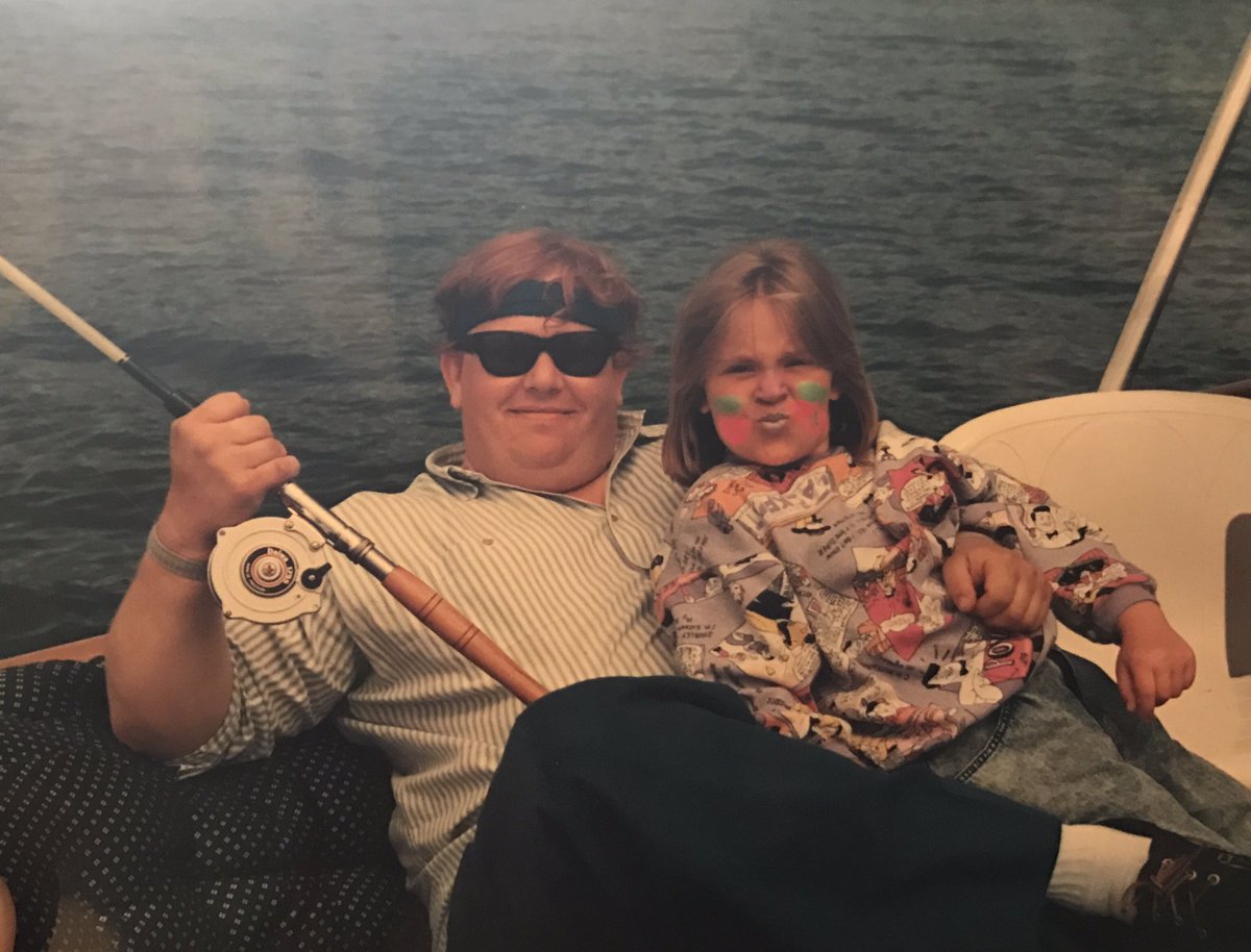TheRealJenCandy's tweet photo. Miss him all the time . In honour go rock your favorite #80's ( photo '89)  look &amp; watch a #johncandy movie ! 😘 #fishingtips #zinc  #movies https://t.co/Y8bCWSxCrX