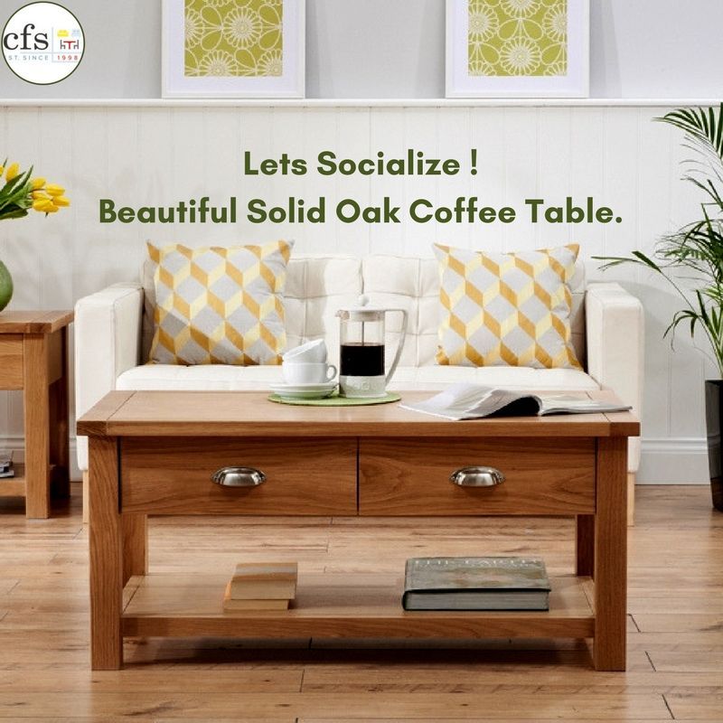 ChoiceLeicester's tweet image. Beautiful Solid #OakCoffeeTable - let it be the talking point with your family and friends. Browse at buff.ly/2lGCLd1 #Coffeetable