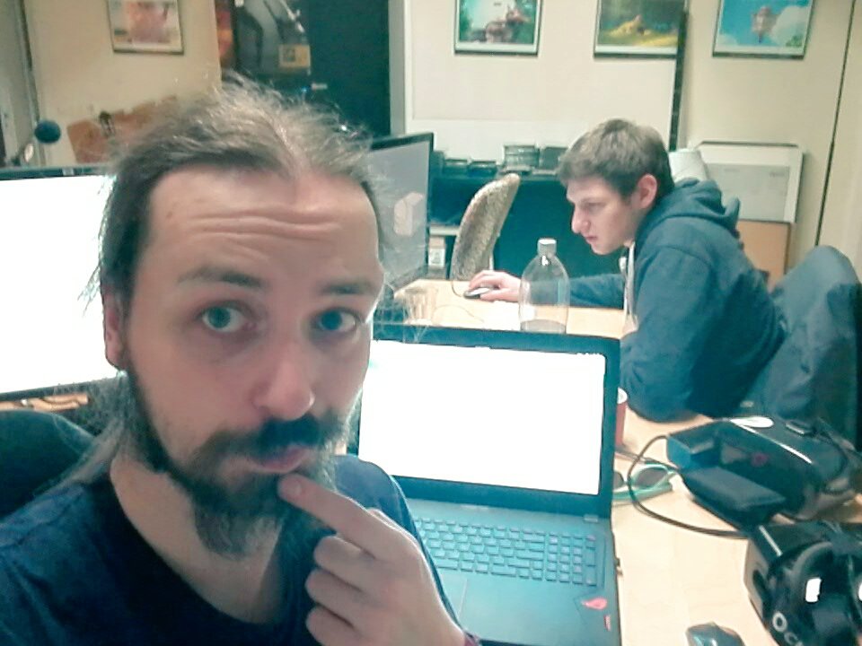 JoeyFerwerda's tweet image. Blender hmd sprint going on right now, weekend midnight coding ahoi. #b3d #OpenHMD #VR #coding #blendercomicsansuiconfirmed