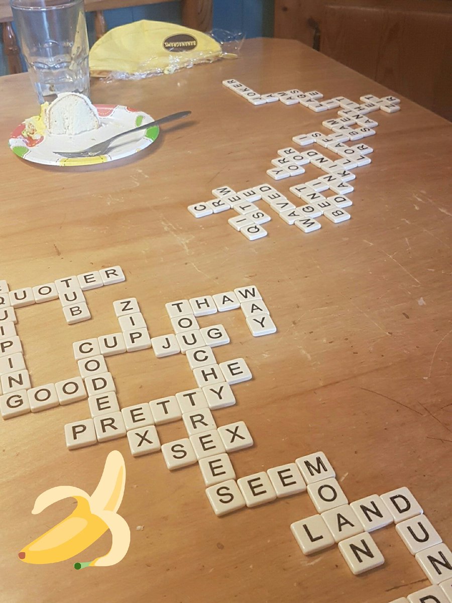 windingrivertkd's tweet photo. Banangrams with Keira! #boardgames #fun https://t.co/41MprjTw99