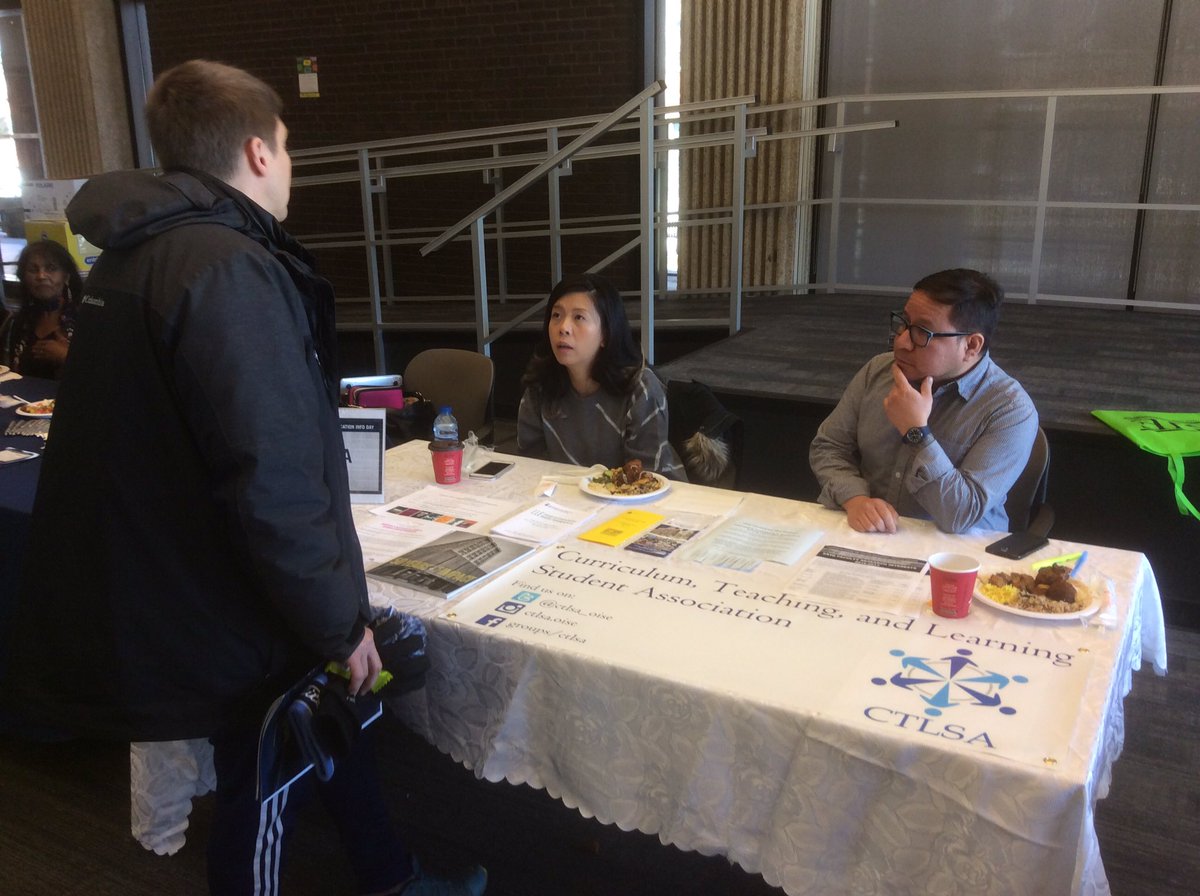 CTLOISE's tweet photo. Our amazing students, staff and faculty shared their insights with prospective @OISEUofT students today at MEd Info Day! #makeOISEyourchoice https://t.co/qfmnYMrvEa