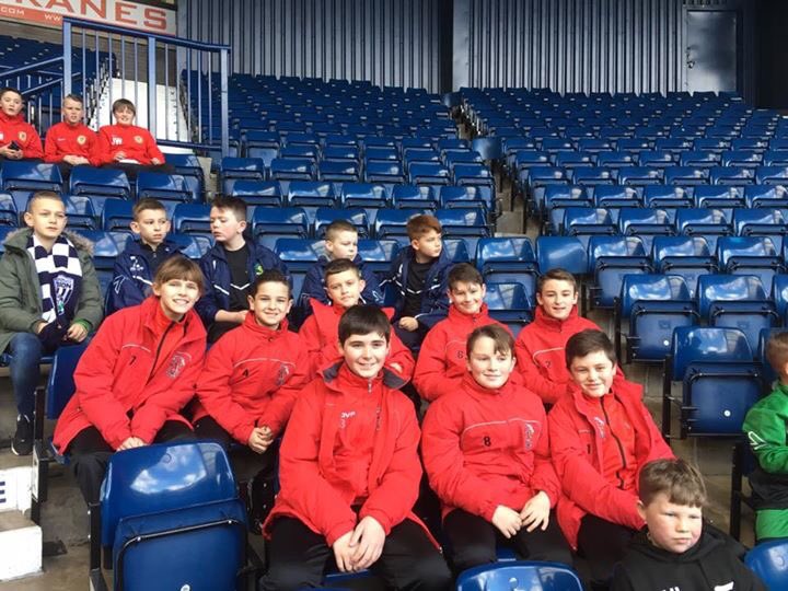 SilverdaleJFC's tweet photo. A big thank you to @WBAFoundation for the invitation to be flag bearers at WBA today for our Silverdale U12's.👍🏼 https://t.co/nby9JgYTSj