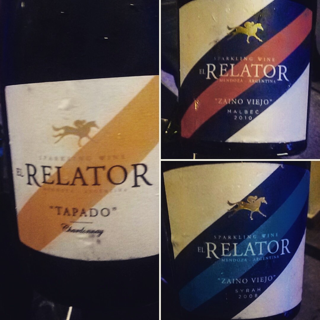 Los espumosos de <a href="/RelatorWines/">RelatorWines</a>: un suntuoso y soberbio "Tapado" Chardo y la serie "Zaino Viejo" ambos con un gran carácter y expresivodad