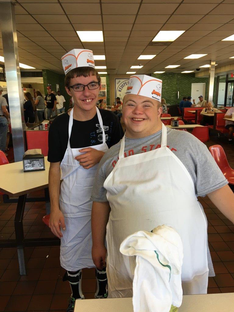 Talk about your heart going flippity flop! We’re big fans of these Kewpee workers.