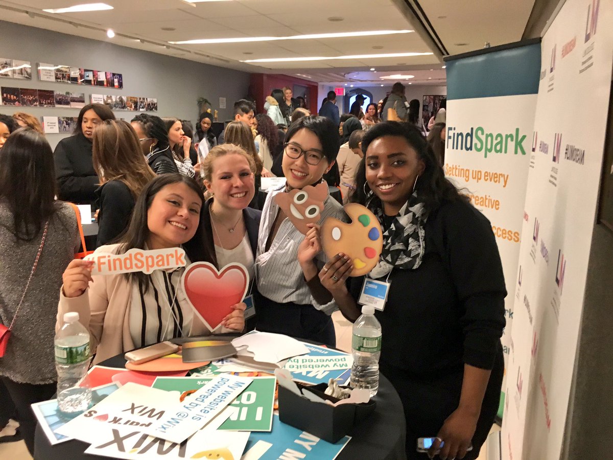 FindSpark's tweet photo. Our #FindSpark attendees had a great time mixing with our speakers! #LIMCollege #WixEvents https://t.co/QfxEbogAMF