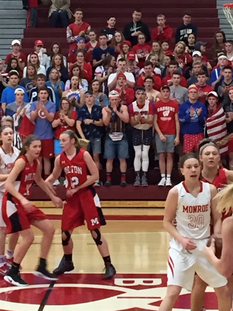 SuperinTIMdent's tweet photo. Red Hawks taking the playoffs by storm...#playforstate #SDMTalent! https://t.co/4nhwGMmYjF