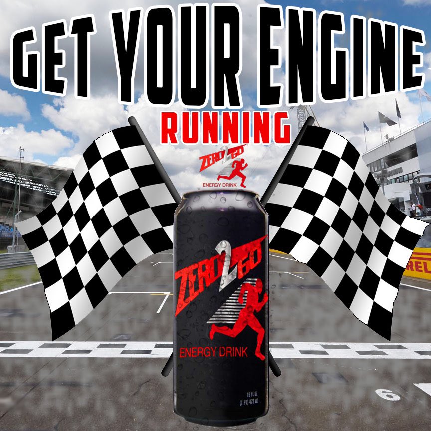 Zero2SixtyDrink's tweet photo. Off to the races this weekends! #GetYourEngineRunning #Zero2Sixty https://t.co/UJ0SvuLtuN