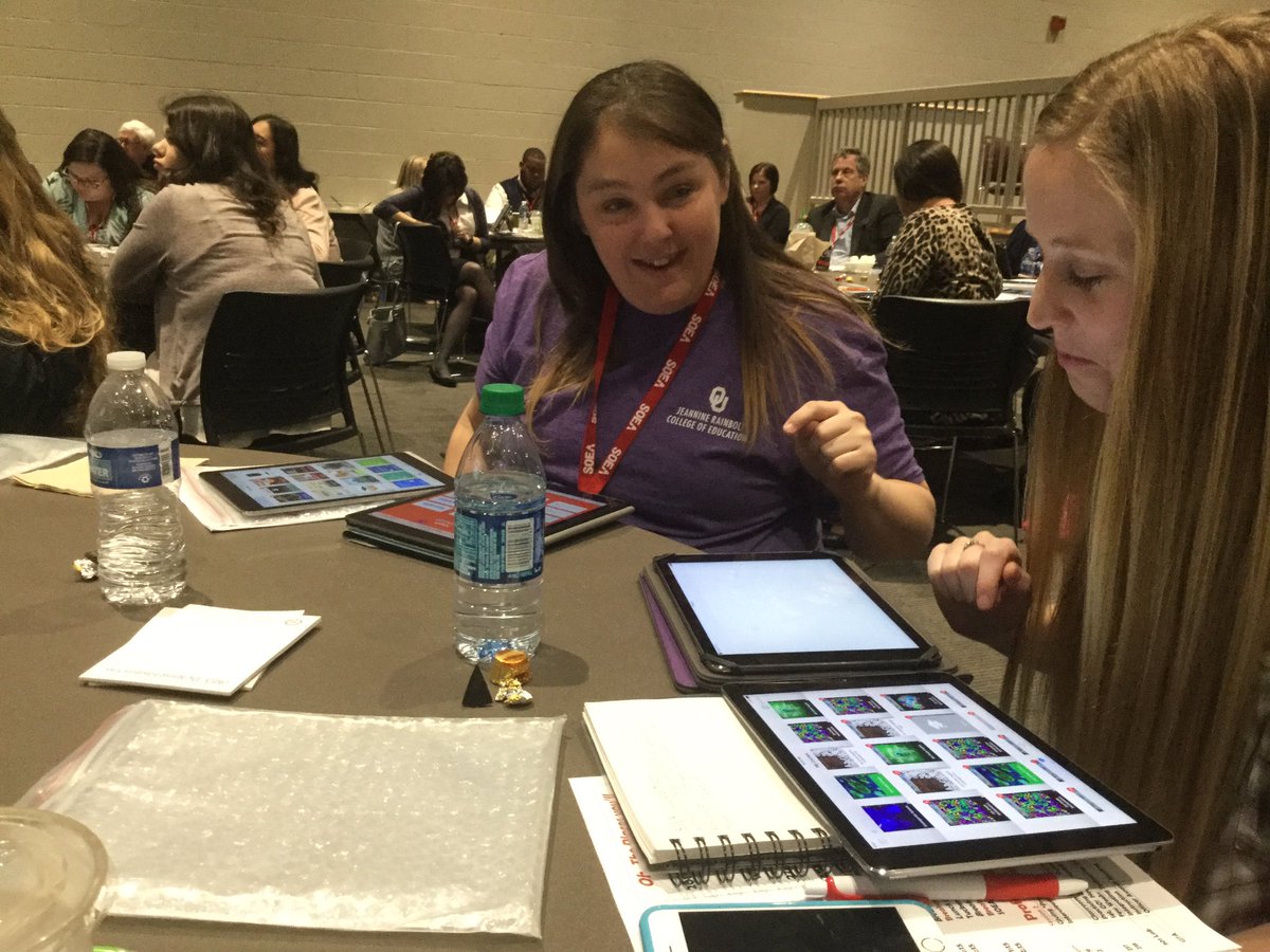 Elizarocks1's tweet photo. @SOEAOU We are learning so much at #SC17!!  Can't wait to bring this back to OUr members!!  @SOEA_OK https://t.co/AgPWOKyRfg