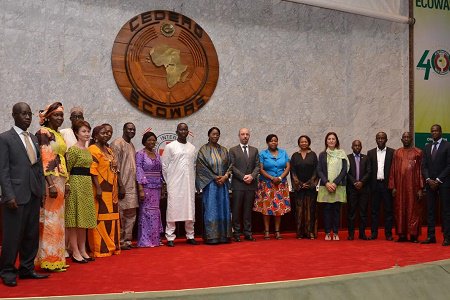 ECOWAS, Red Cross presented their Report on the implementation of the Int’l Humanitarian Law to ECOWAS Ambassadors as well as ECOWAS donor countries. 